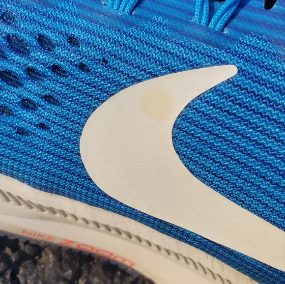 Men's Nike Air Zoom Pegasus 34 - Blue & White - Picture 7 of 8